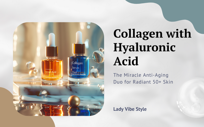 You are currently viewing Collagen with Hyaluronic Acid: The Miracle Anti-Aging Duo for Radiant 50+ Skin