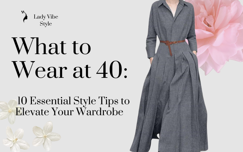 Read more about the article What to Wear at 40: 10 Essential Style Tips to Elevate Your Wardrobe