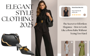 Read more about the article Elegant Style Clothing 2025: The Secret to Effortless Elegance – How to Look Like a Boss Babe Without Trying Too Hard