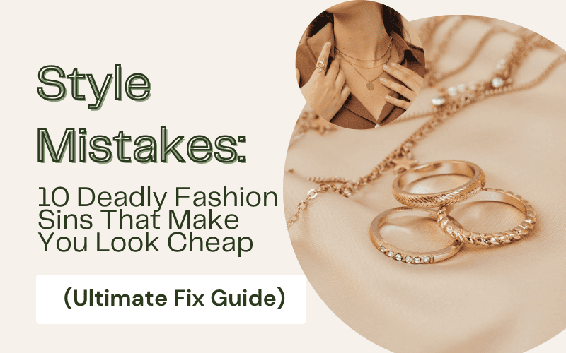 Read more about the article Style Mistakes: 10 Deadly Fashion Sins That Make You Look Cheap (Ultimate Fix Guide)