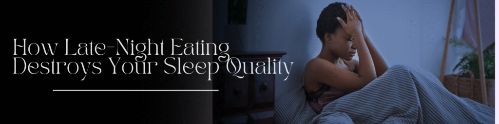Why you should never eat 3 hours before bed