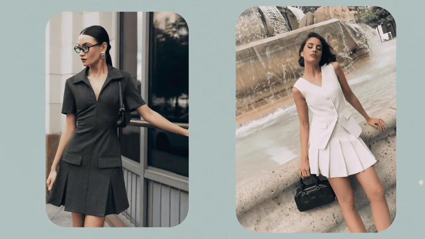 Triangle body shape styling