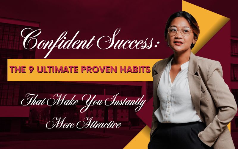 Read more about the article Confident Success: The 9 Ultimate Proven Habits That Make You Instantly More Attractive